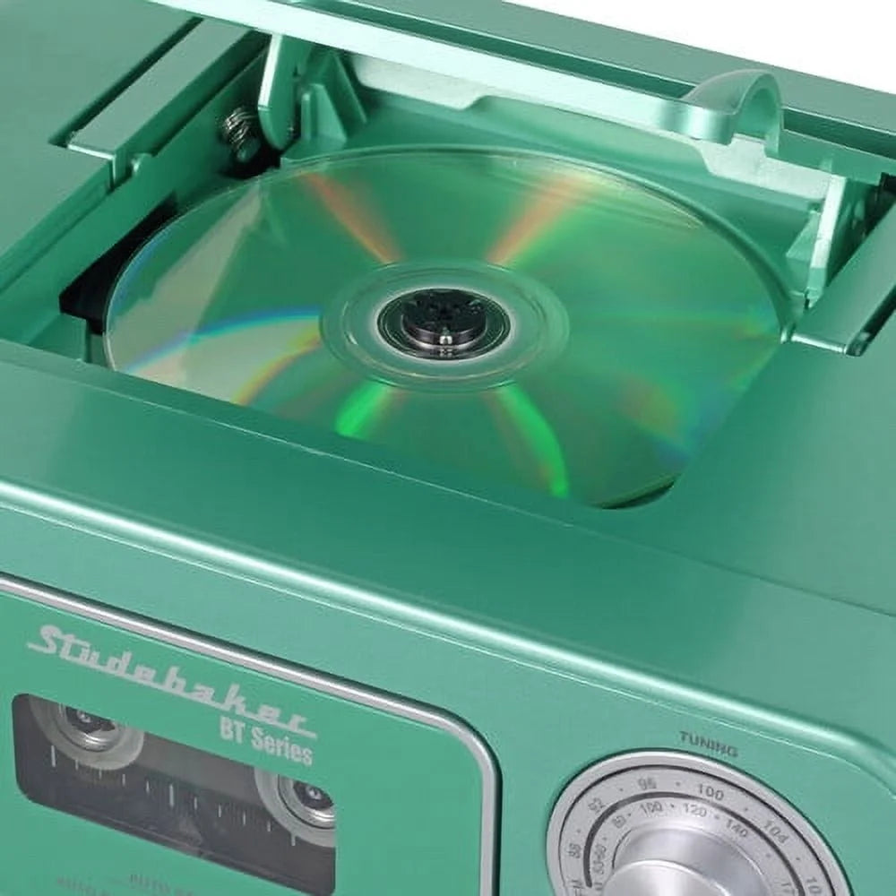 Bluetooth Portable CD Player Radio Cassette P4336