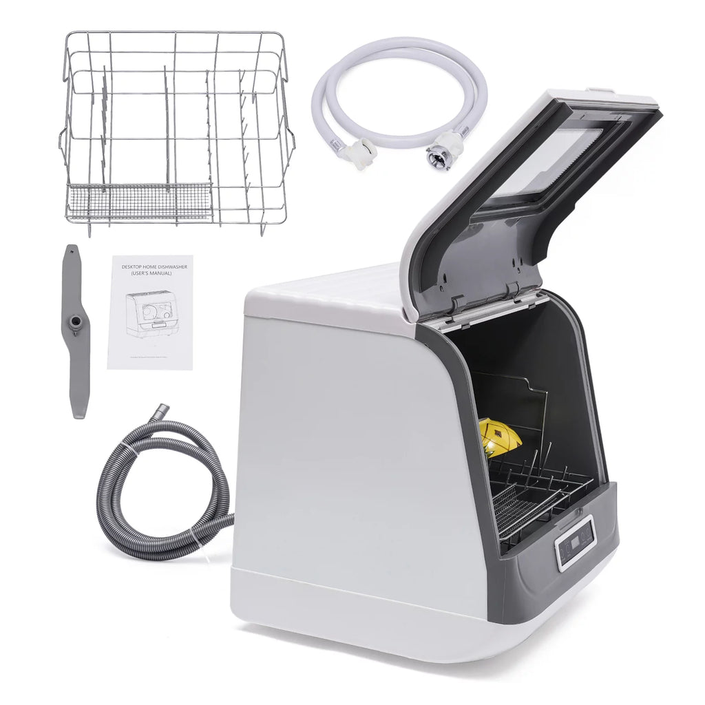 Portable Countertop Dishwasher with 3 Washing Programs F81293