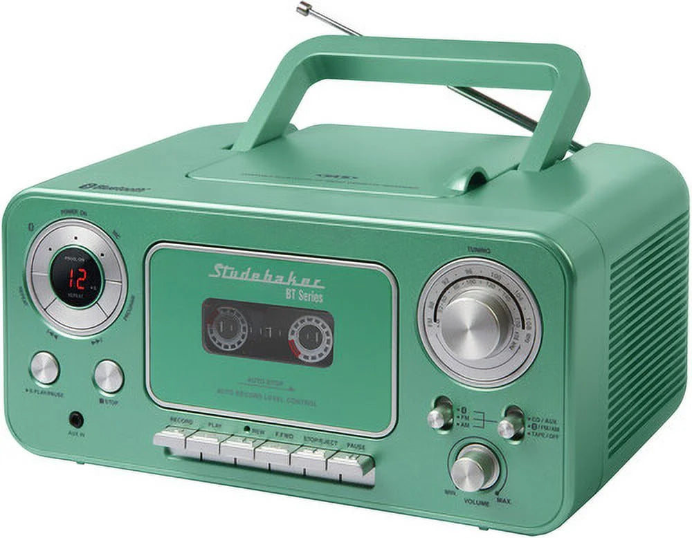 Bluetooth Portable CD Player Radio Cassette P4336