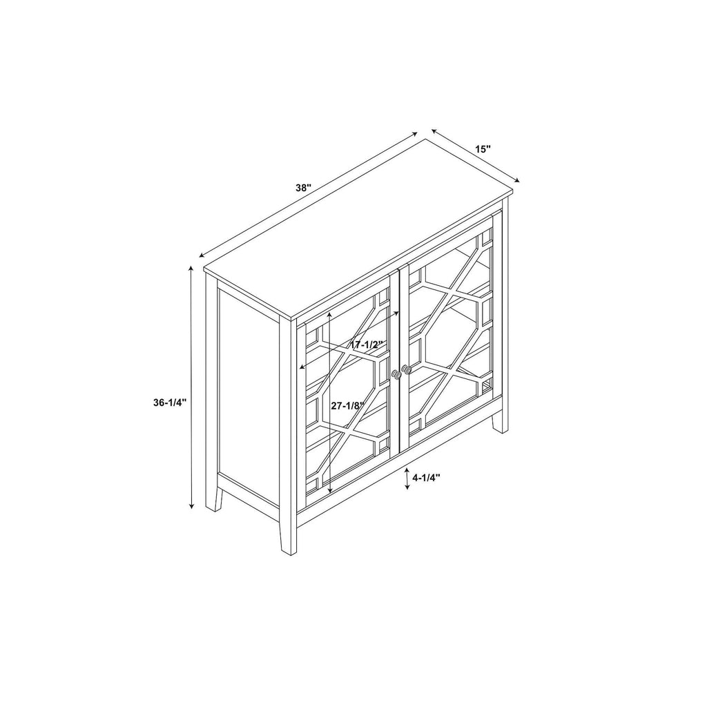 Gray Large Cabinet V3925