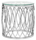 Glass Top End Table I12586
