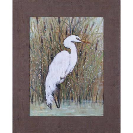 White Egret II Framed Print W245377