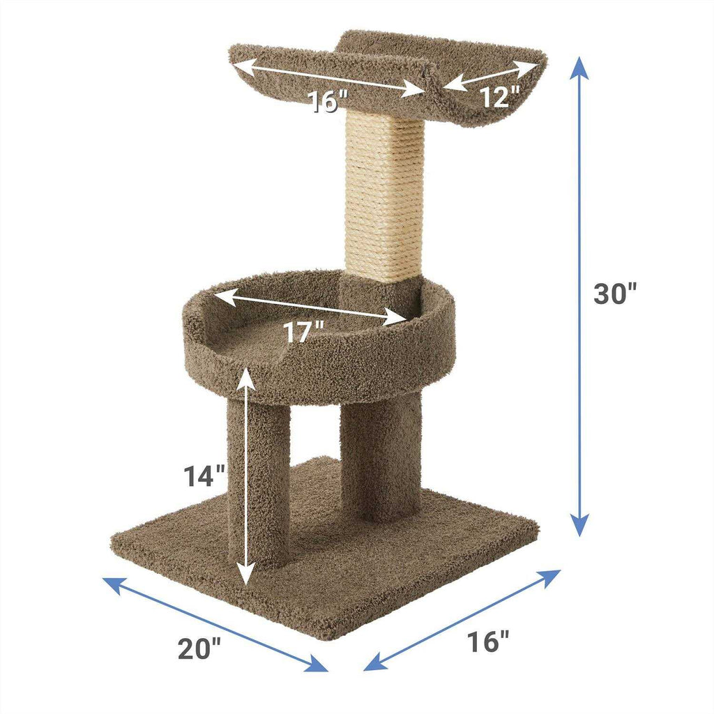 32-in Wooden Cat Tree P63249