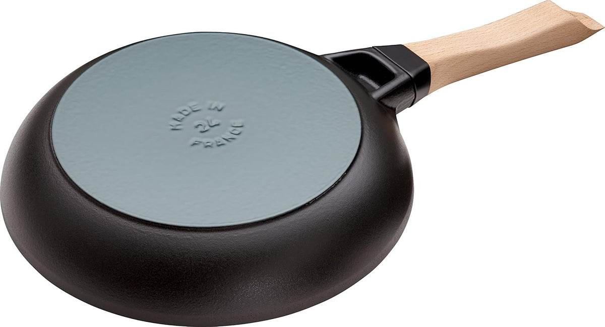 Grey Cast Iron Frying Pan, 34 cm M494