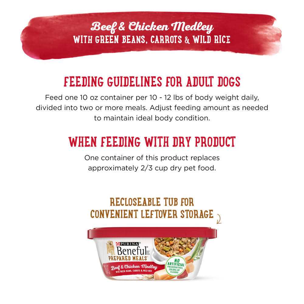 Beef & Chicken Medley Wet Dog Food C659082