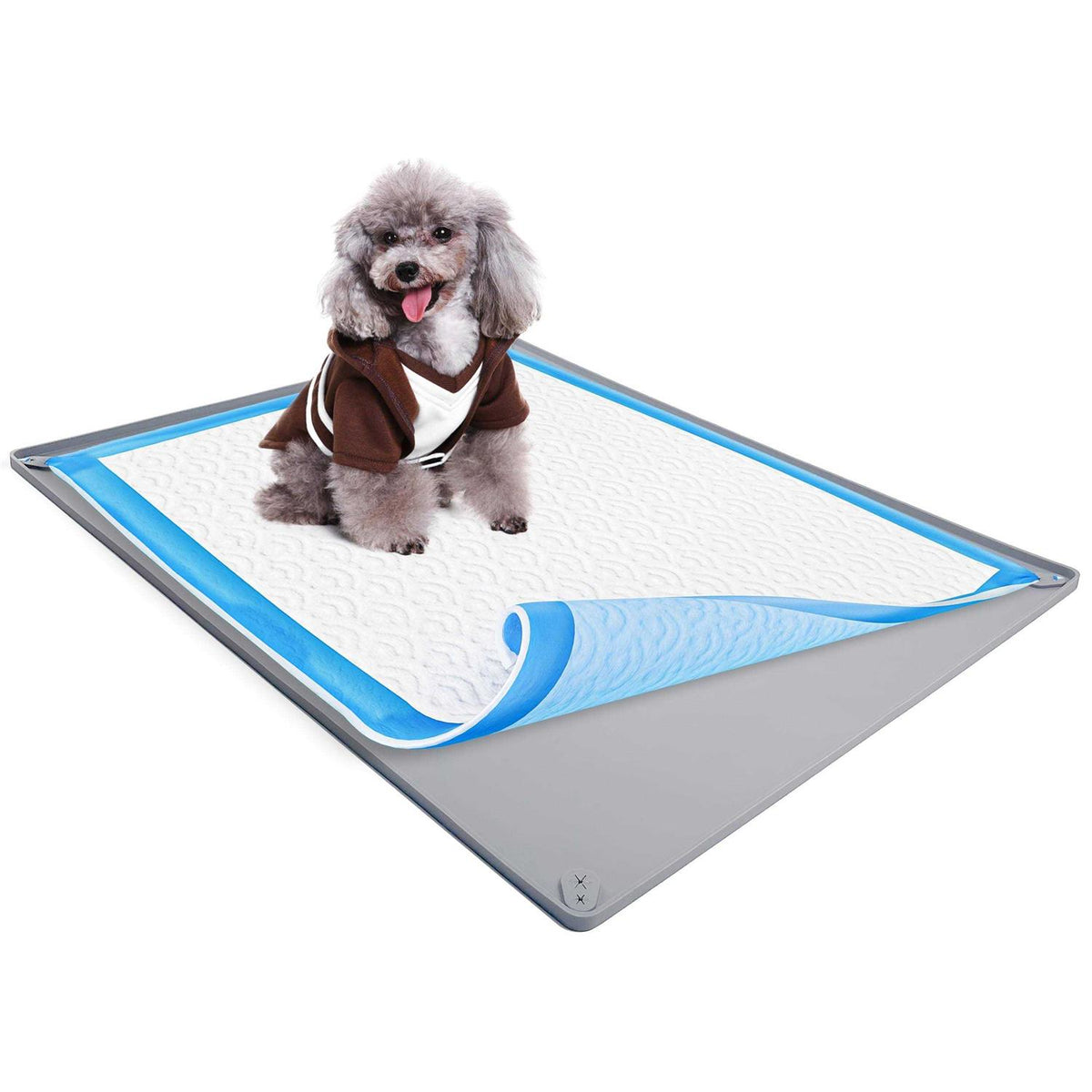 Puppy Pad Holder Tray No Spill M37449