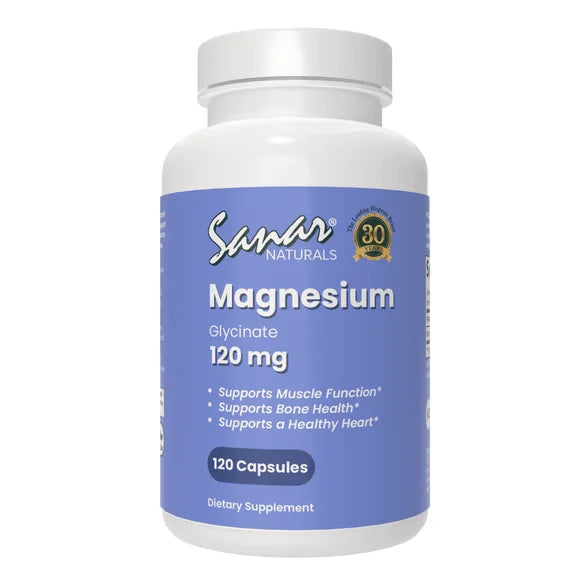Magnesium Glycinate 120 Capsules X999