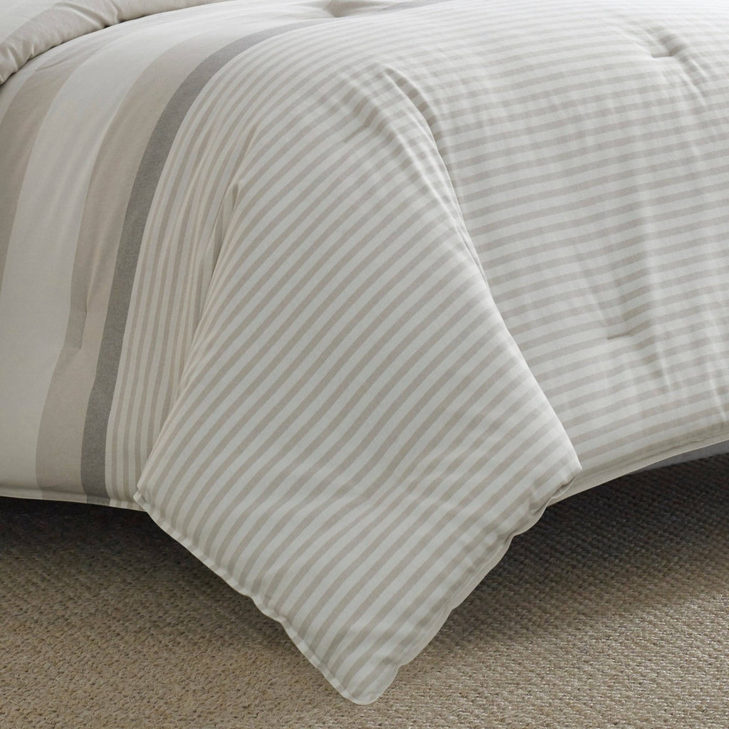Beige King Duvet Cover Set I187173