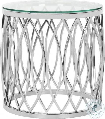 Glass Top End Table I12586
