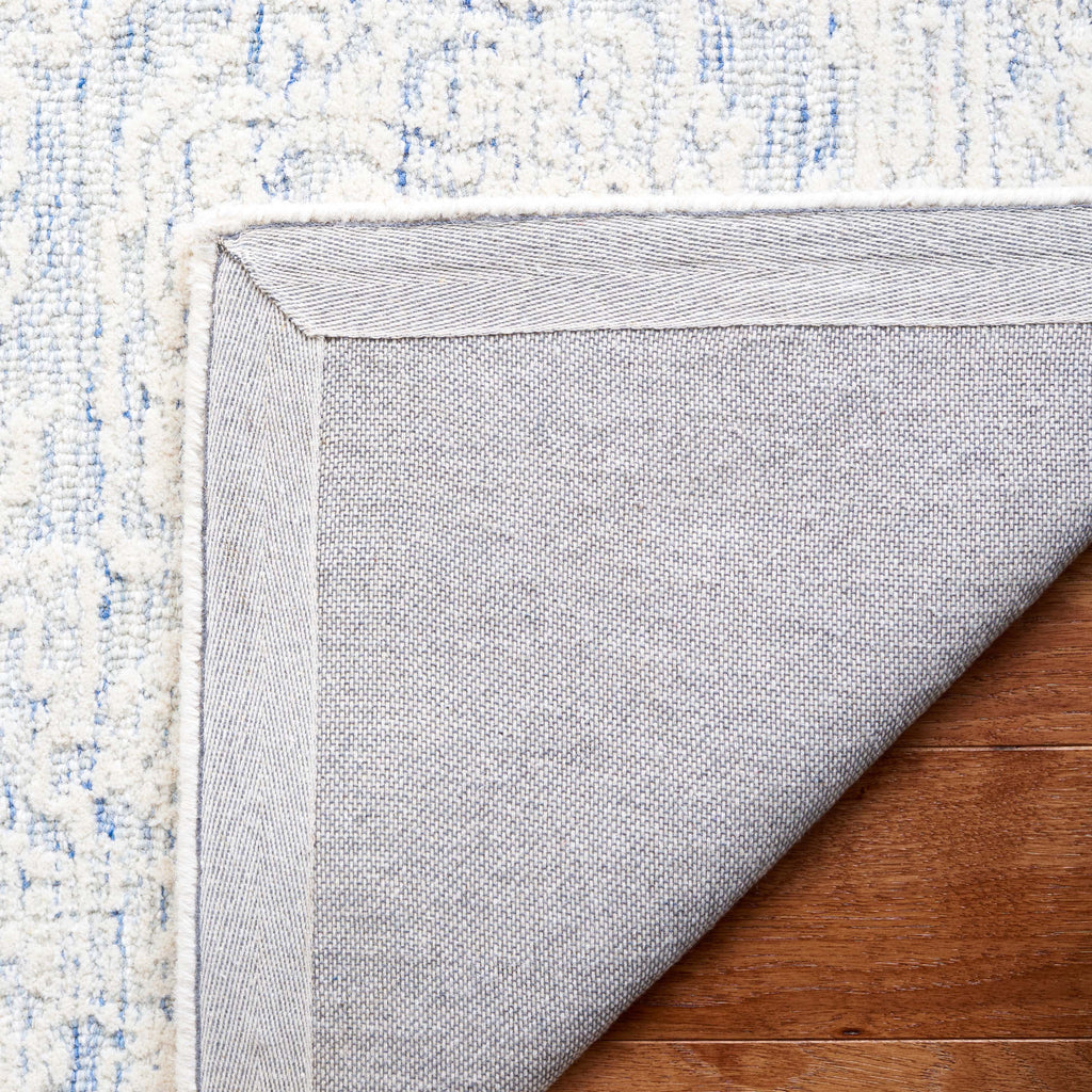 Blue Ivory Floral Area Rug 3' x 5' X36810