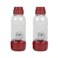 Red Carbonating Water Machine Bottles G7649