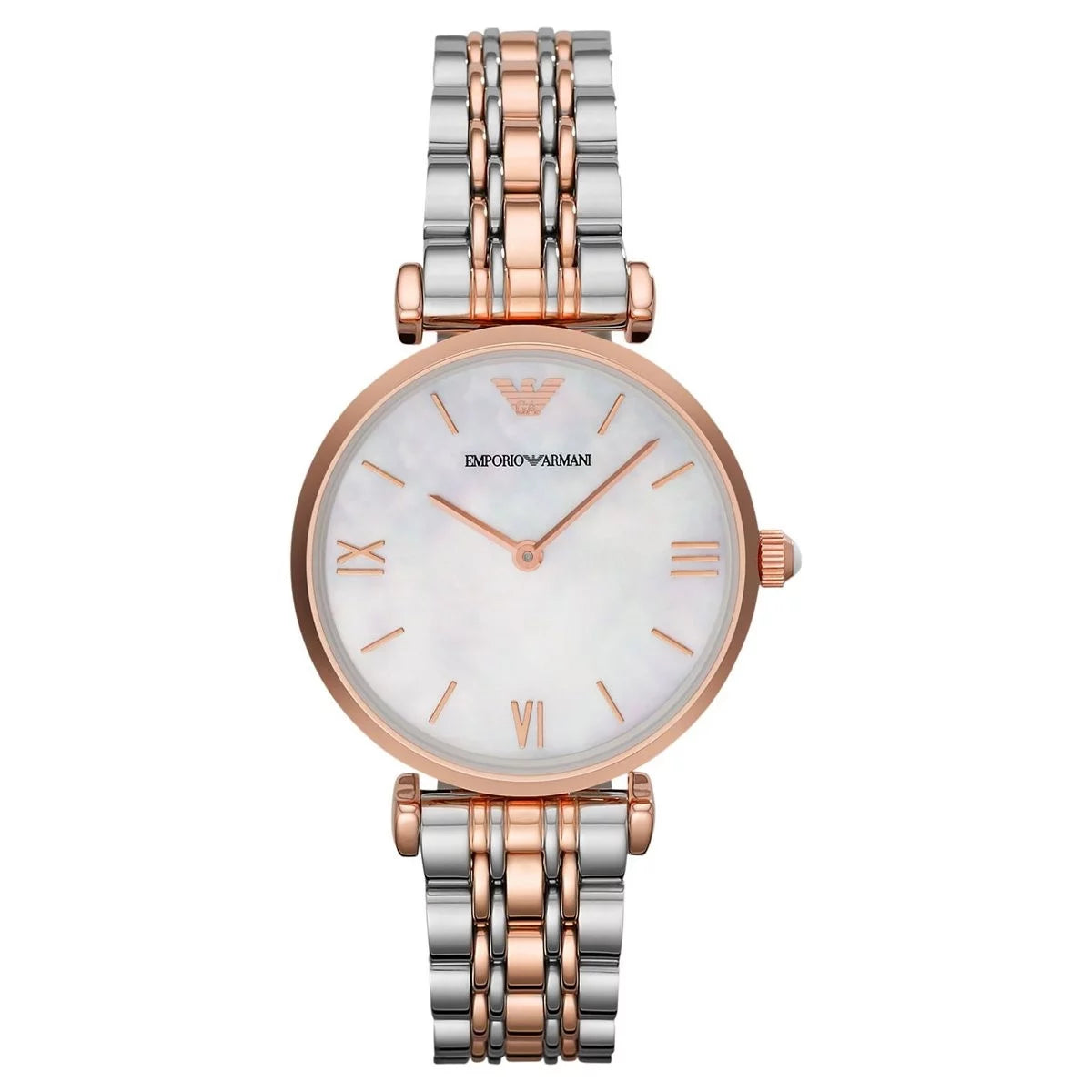 Two-Tone Stainless Steel Watch E7383