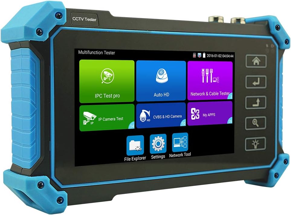 5 in 1 CCTV Tester Camera Tester IP Coaxial High-Definition POE HDMI Input U81624