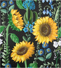 Botanical Sunflower Dishwasher Magnet Cover 23"Wx26"H B7212