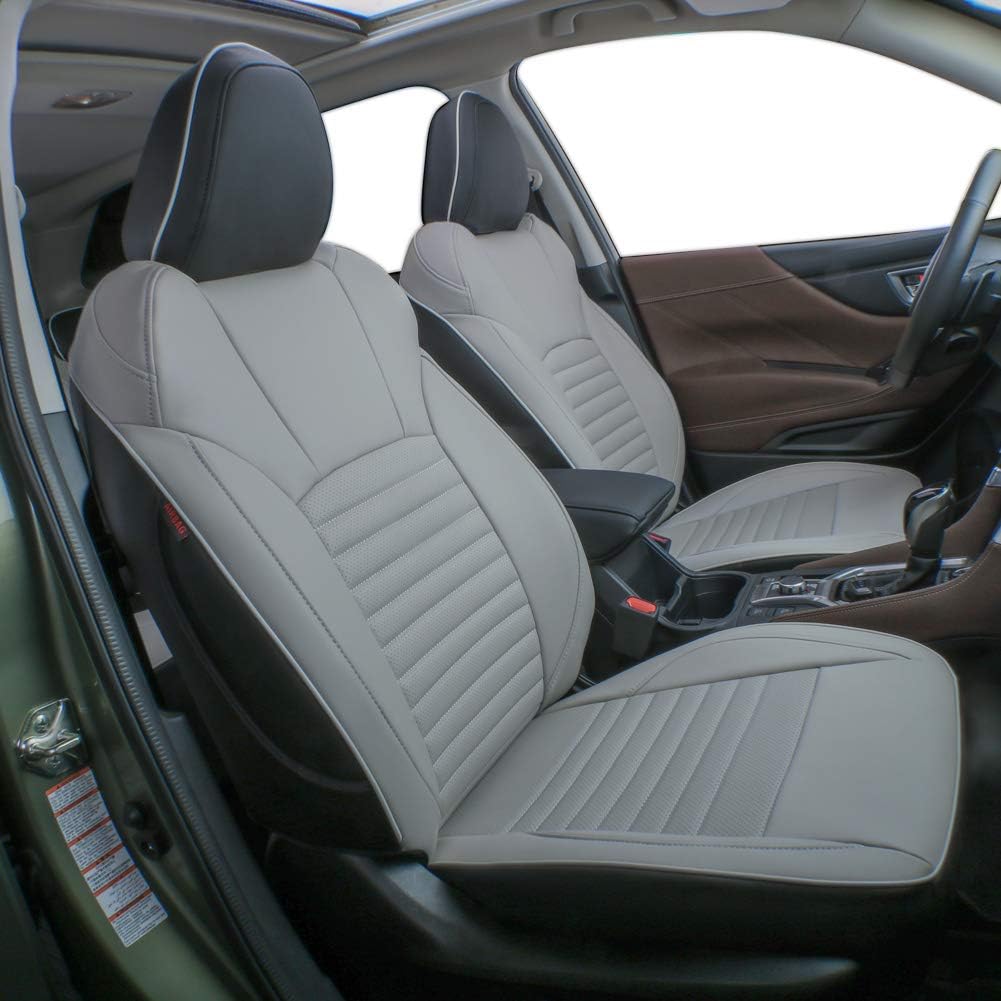 Custom Fit Full Set Car Seat Covers Leatherette Black F492