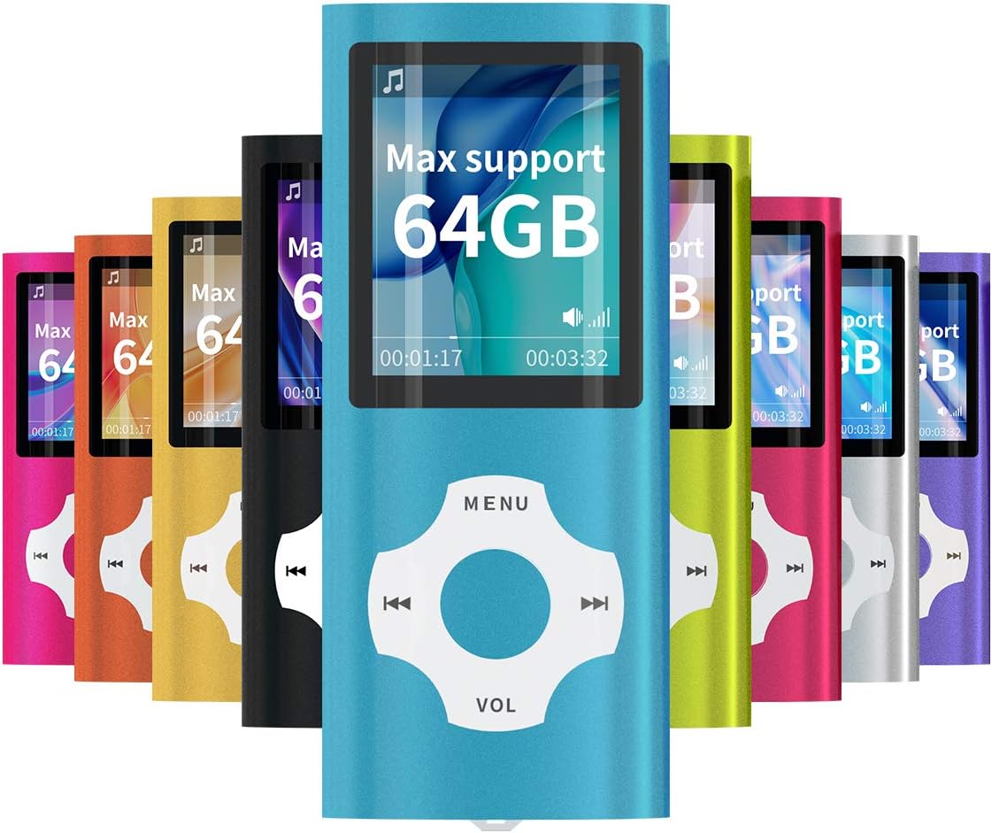 Black Slim 1.8 LCD Mp3 Mp4 Media Player S2132