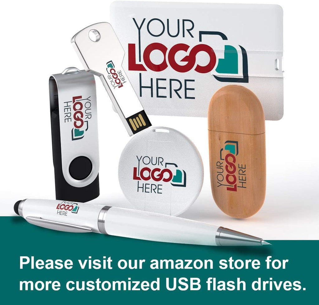 Custom Promotional USB Flash Drive 128MB 100 Pack K8615
