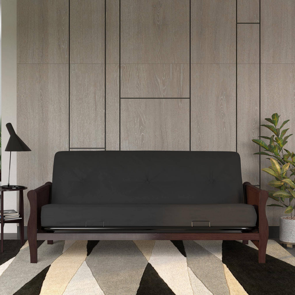 Gray Polyester Futon Mattress S509