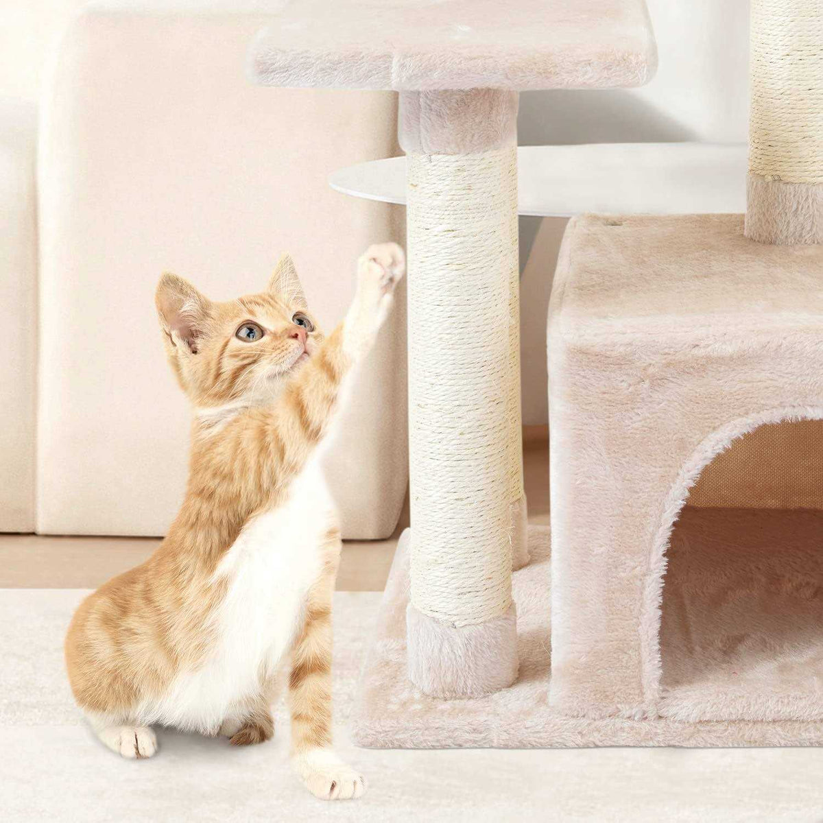 Cat Tree with Scratching Posts and Jump Platform I271