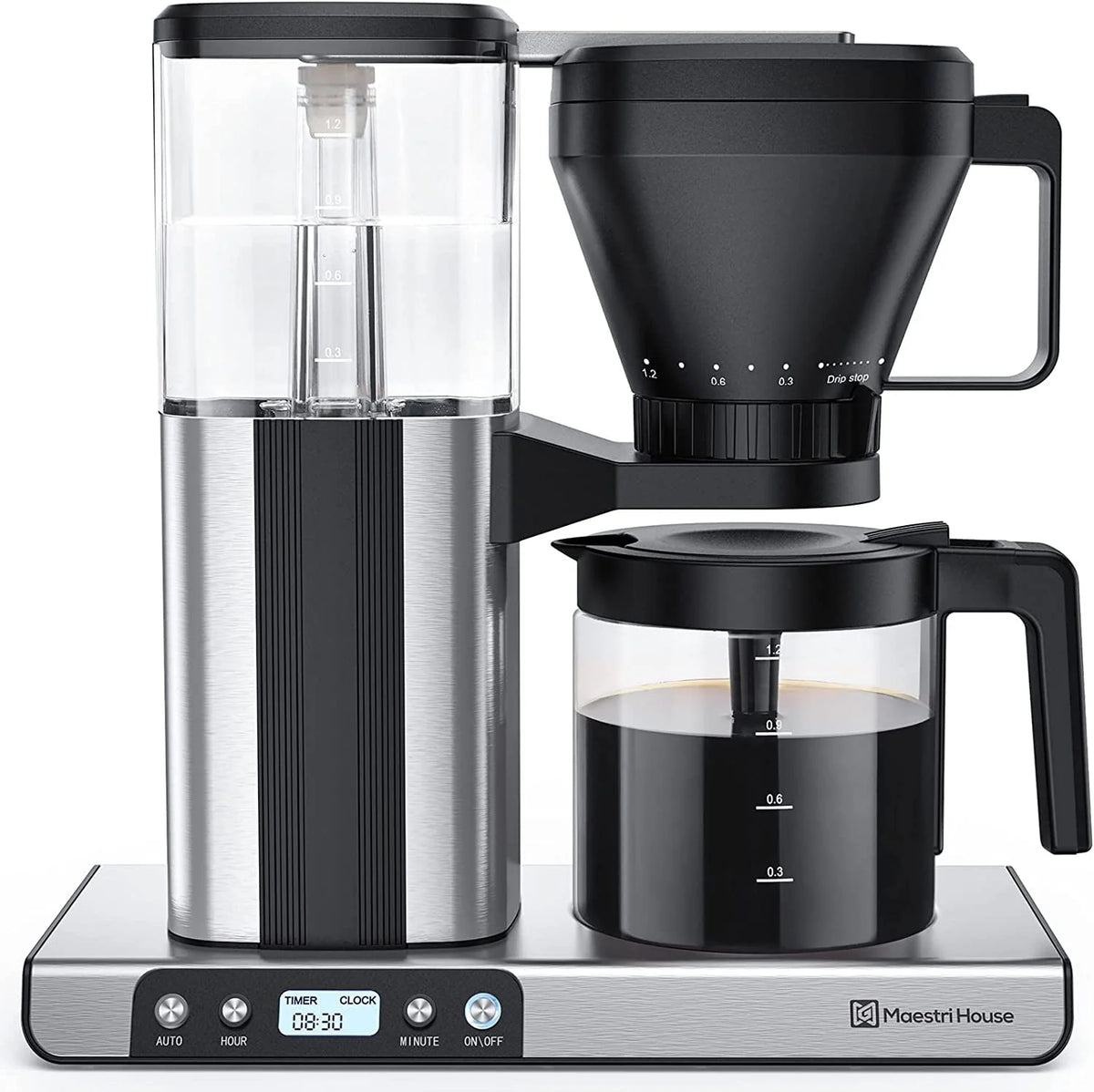 8-Cup Drip Coffee Maker with Warming Plate F215