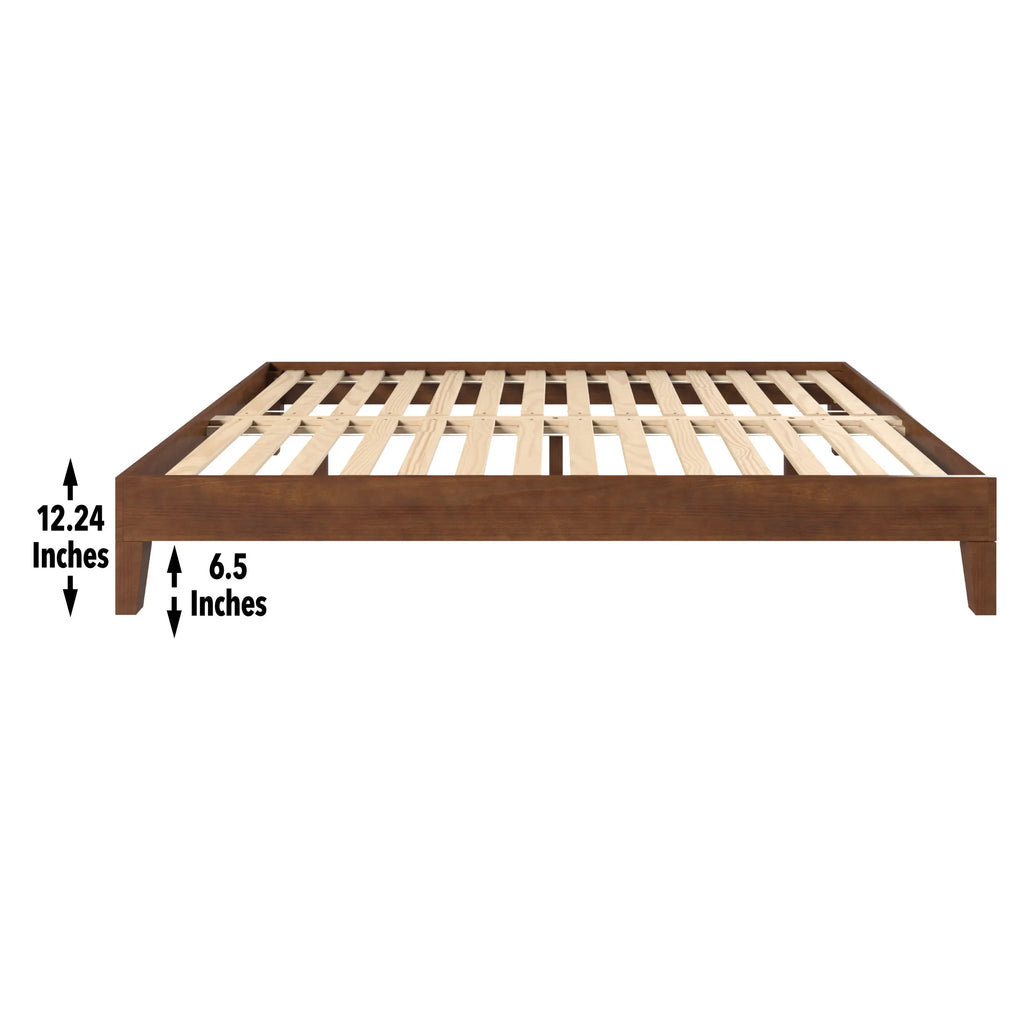 Natural Wood Platform Bed B68296