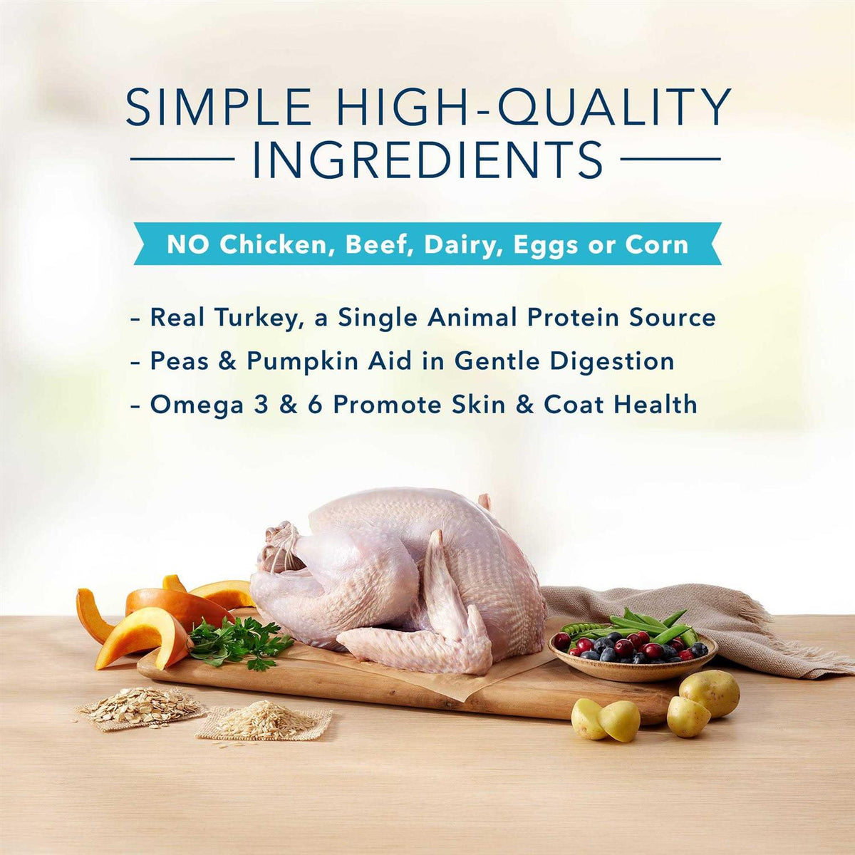 Adult Turkey Potato Dry Dog Food C465
