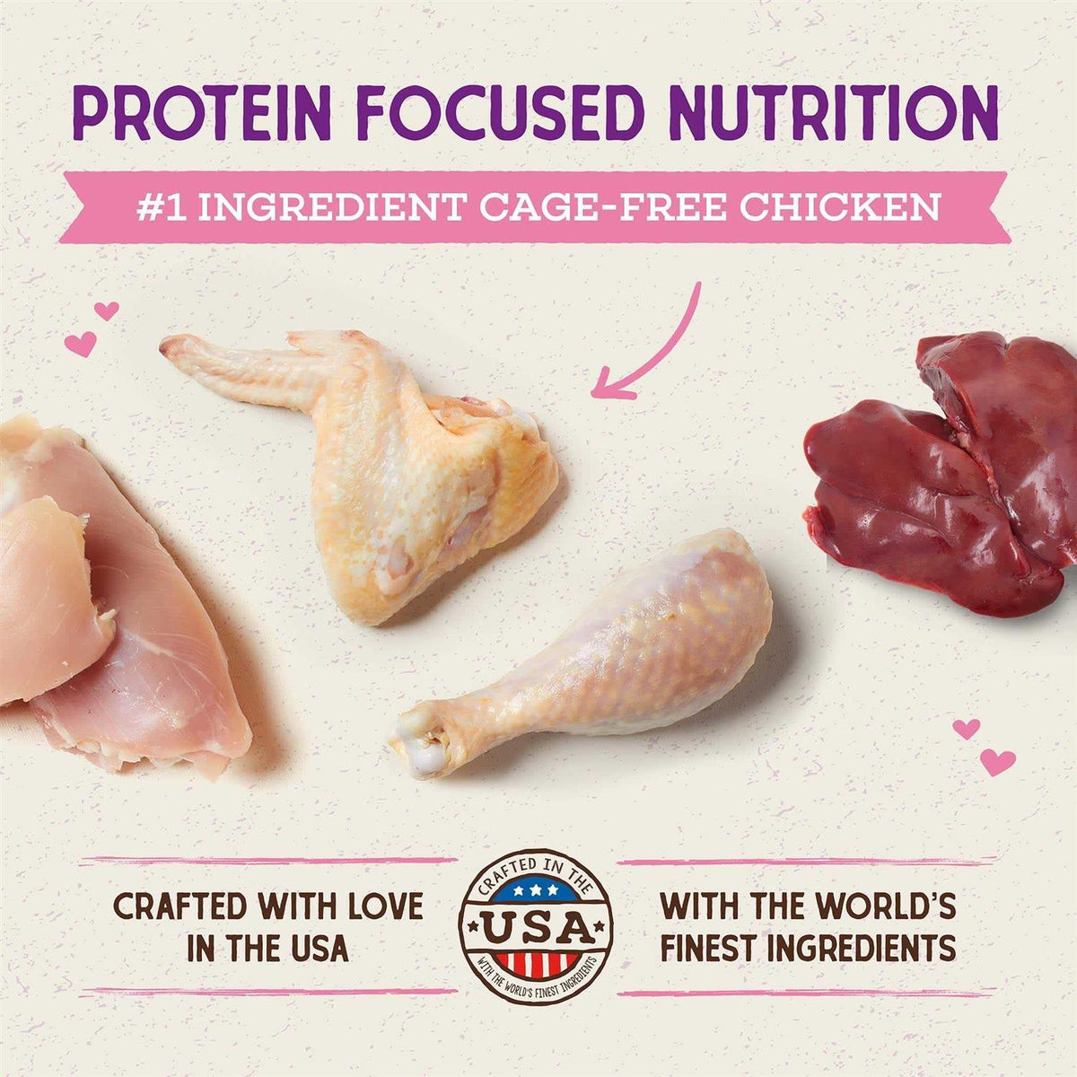 Cage-Free Chicken Kitten Dry Cat Food T903756