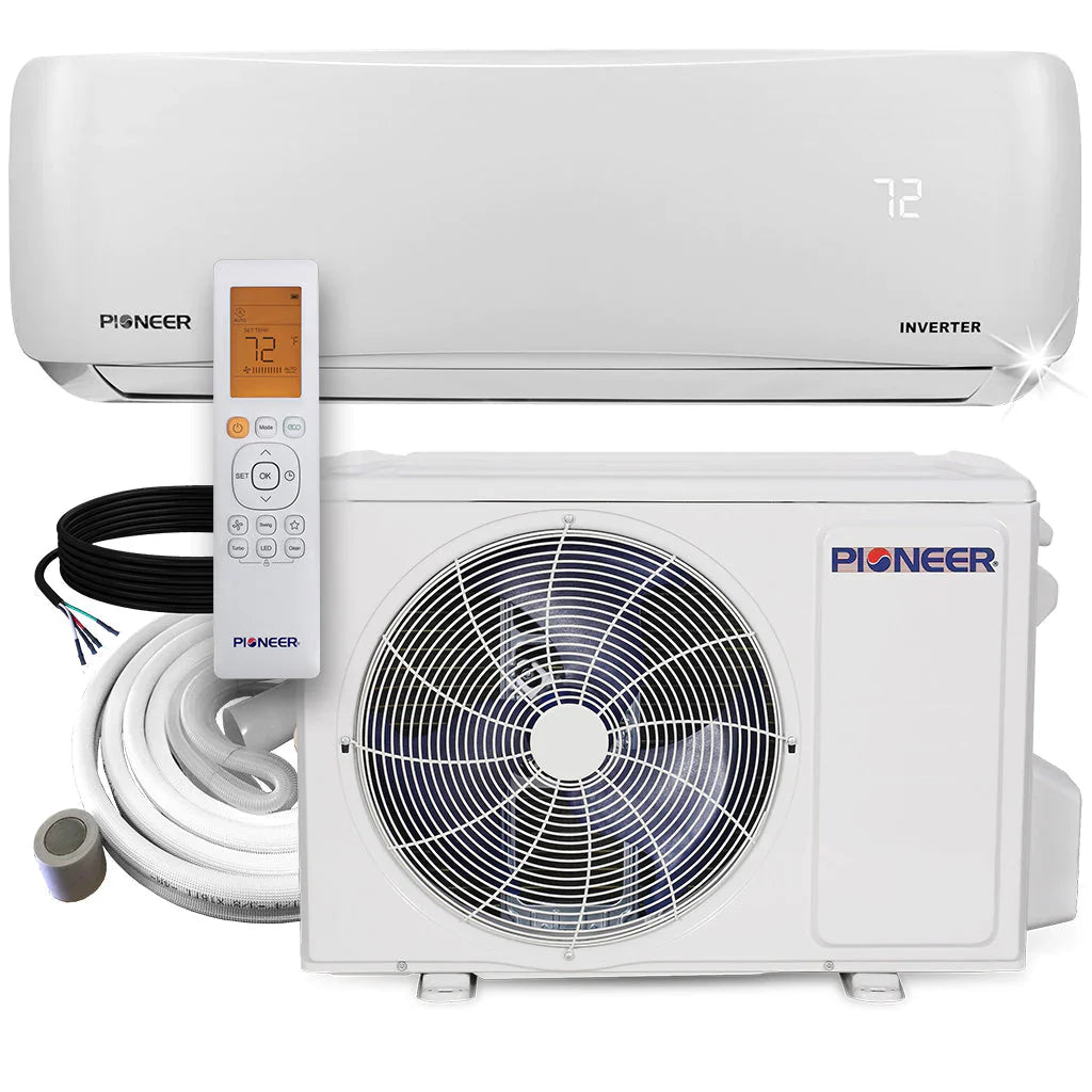 12,000 BTU 20.5 SEER 230V Ductless Mini-Split Inverter Air Conditioner Heat Pump U68117