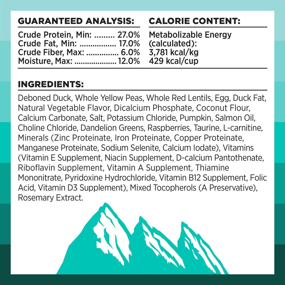 Duck Recipe Dry Dog Food Y240