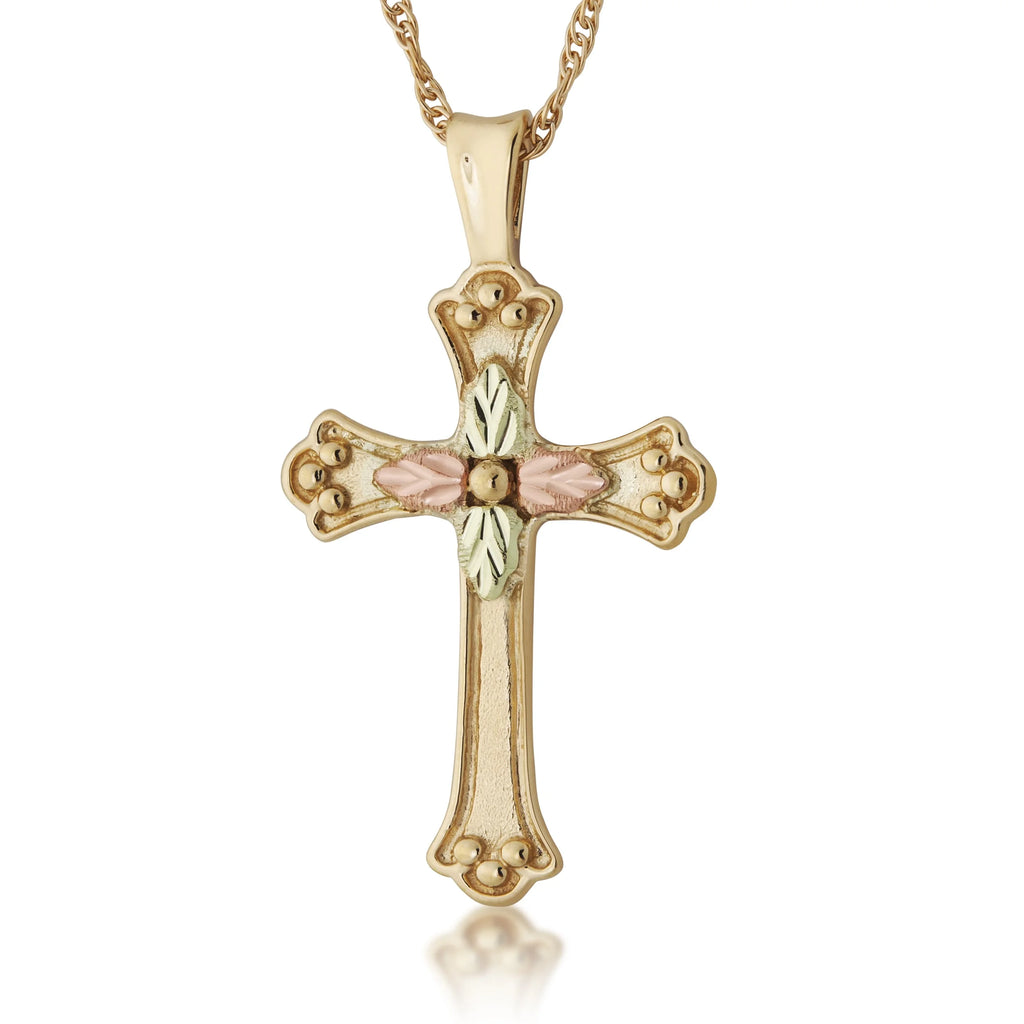 Black Hills Gold Cross Necklace M46774