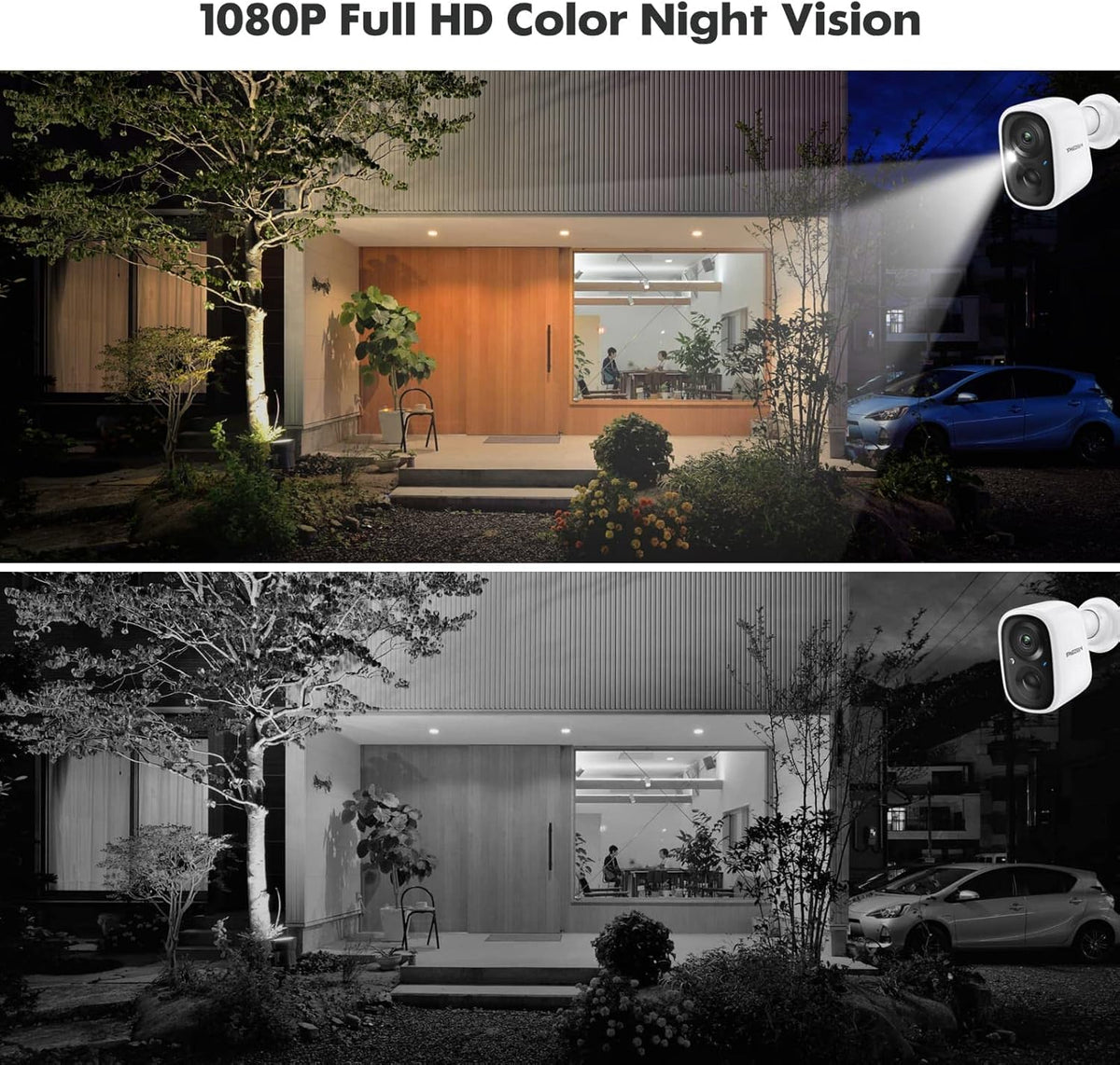 Wireless Battery Powered 1080p Security Camera X996