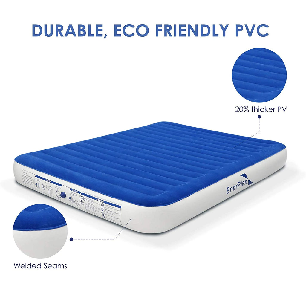 9 Inch Queen Camping Air Mattress with Pump B2005