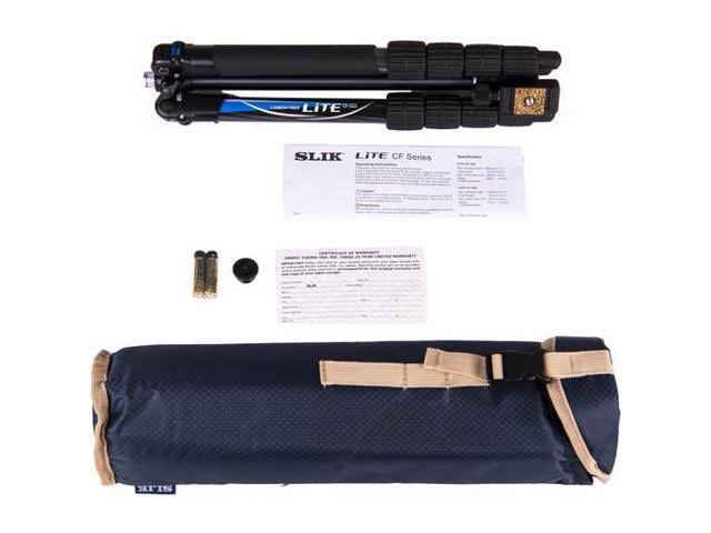 Carbon Fiber Tripod with Removable LED Flashlight E25808