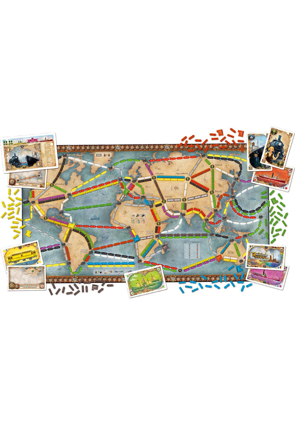 Ticket To Ride - Rails And Sails C8890