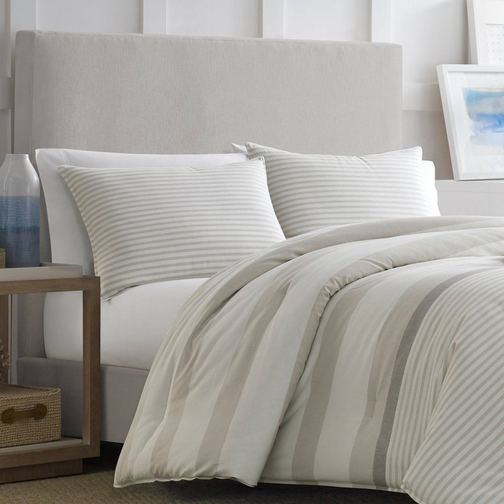 Beige King Duvet Cover Set I187173