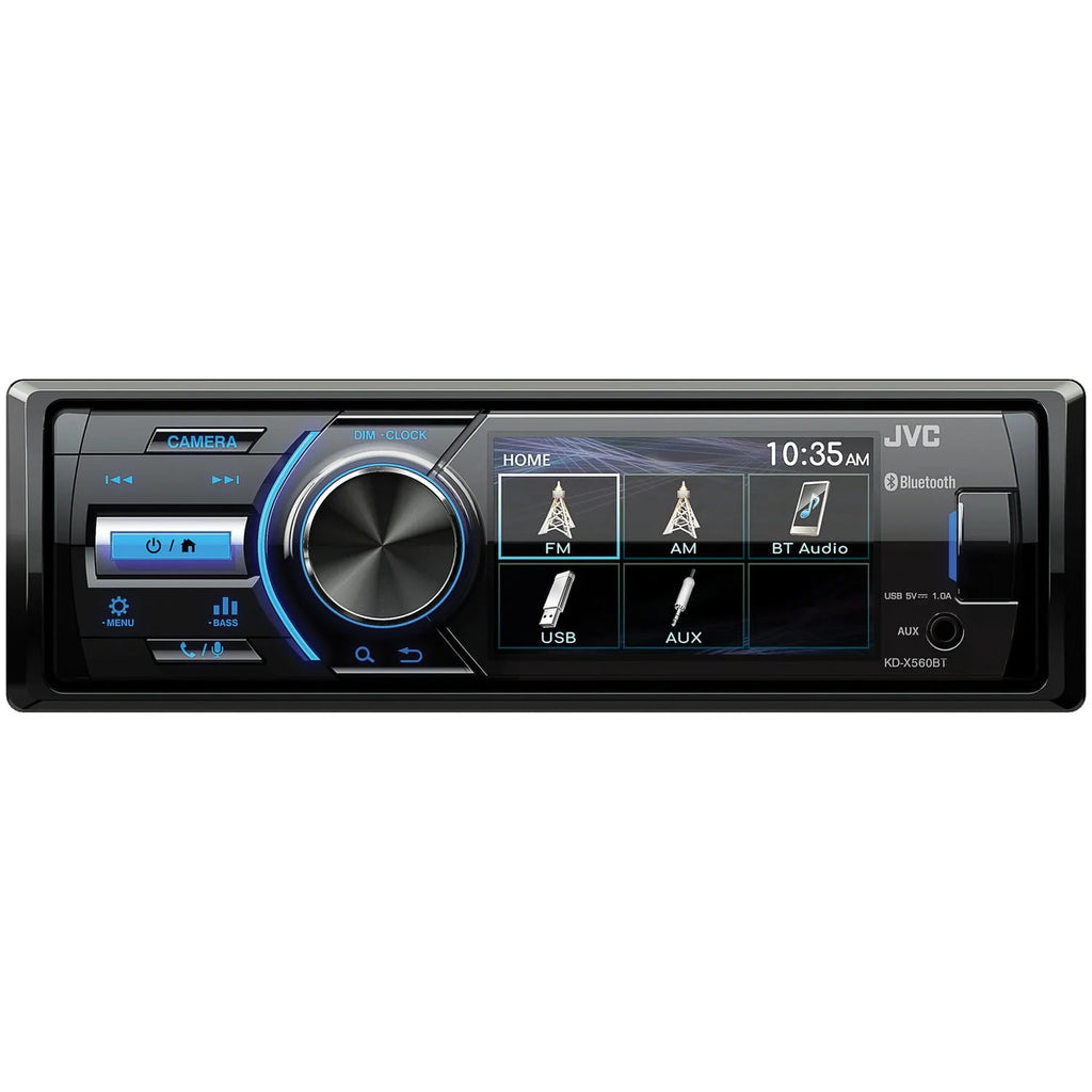 Single-DIN In-Dash AM/FM/CD Receiver with Bluetooth M62791