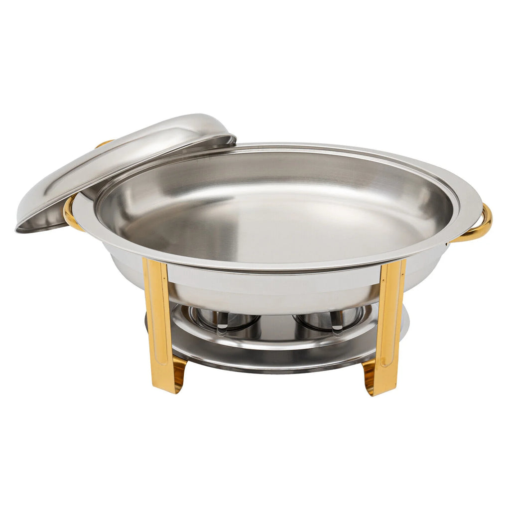 5.5L Stainless Steel Oval Chafing Dish with Lid X209319