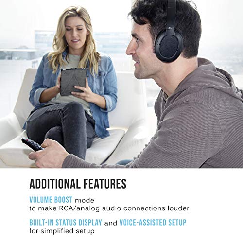 Bluetooth Audio Transmitter for 2 Wireless Headphones U16937