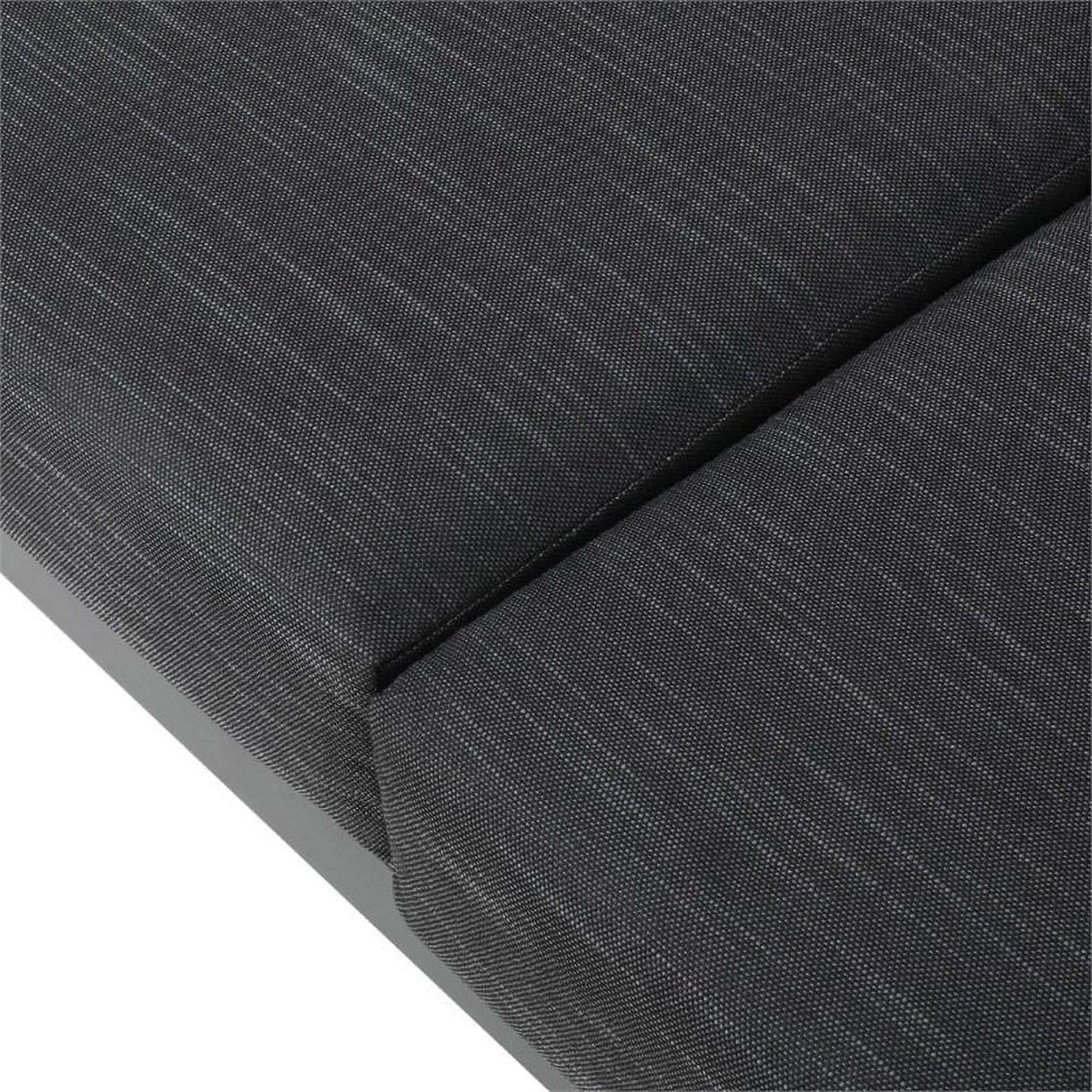 12-Piece Outdoor Aluminum Sectional Sofa Set in Black I9986