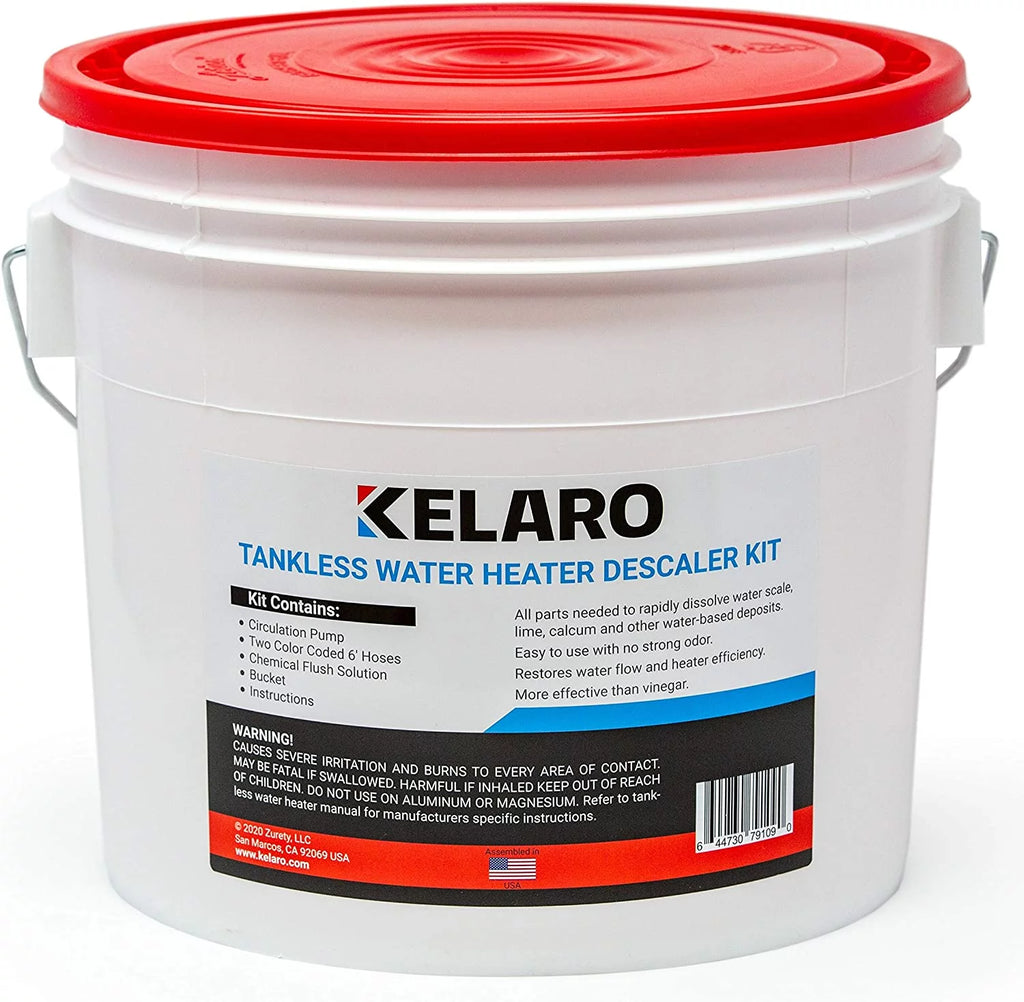 Tankless Water Heater Flushing Kit with Descaler U26914