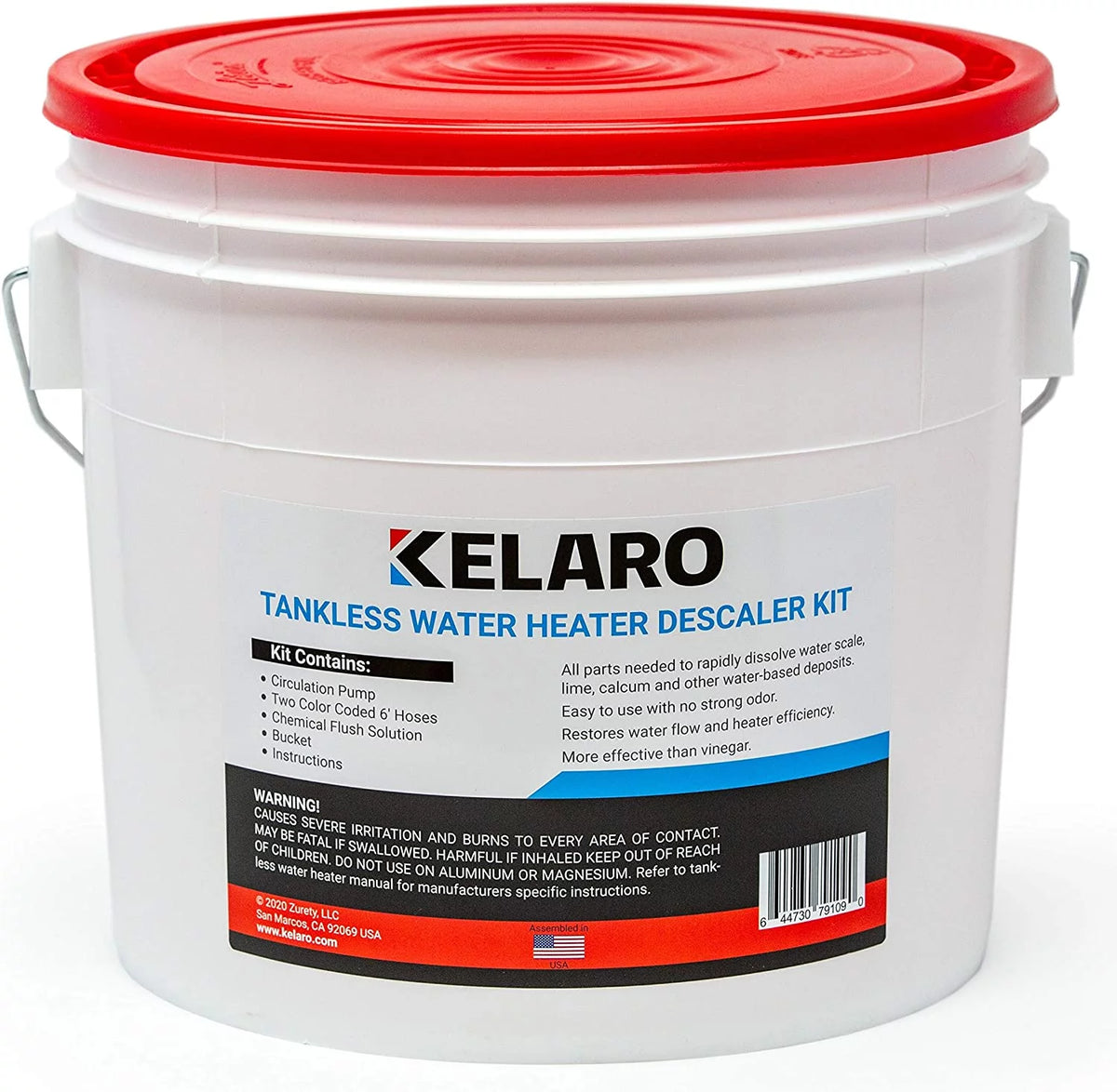 Tankless Water Heater Flushing Kit with Descaler U26914