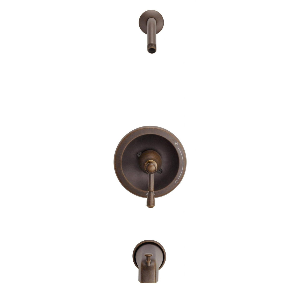 Tub & Shower Trim Kit - Tumbled Bronze W26746