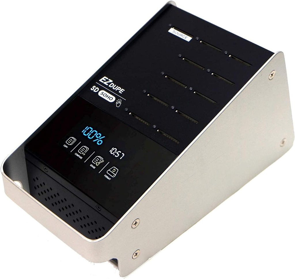 1 to 10 SD MicroSD Card Duplicator with Touch Screen W85028