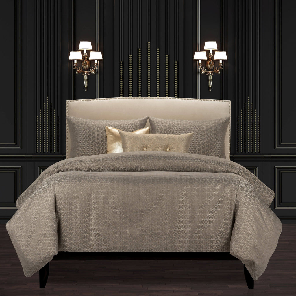 Brown California King Luxury Bedding Set H31745