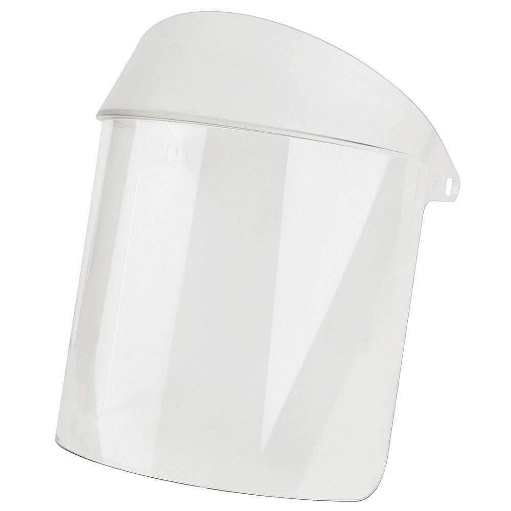 Faceshield Visor, Polycarb, Clr, 8x14in W327531