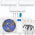 27,000 BTU 3 Zone Ductless Mini Split Air Conditioner and Heat Pump T679