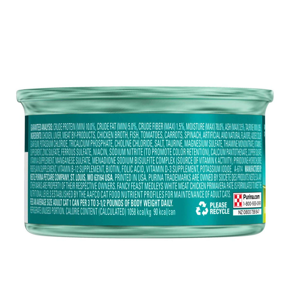 Shredded White Meat Chicken Wet Cat Food L5104