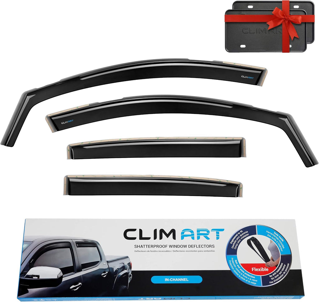 4 pcs in-Channel Rain Guards for Chevrolet Equinox 2018-2022 Q145464