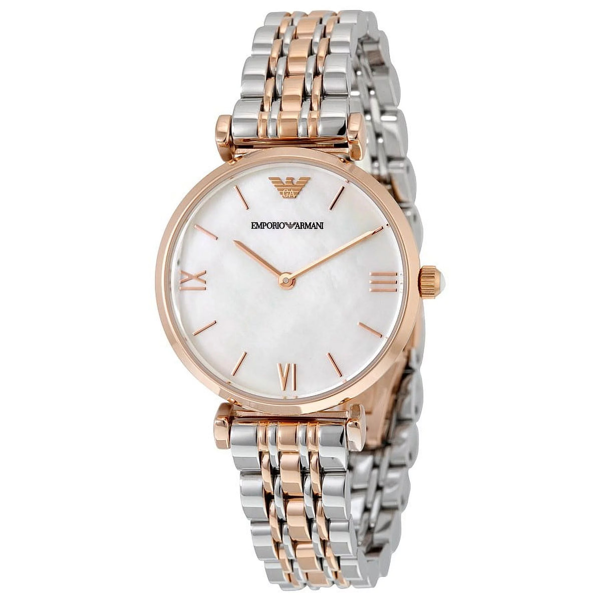 Two-Tone Stainless Steel Watch E7383