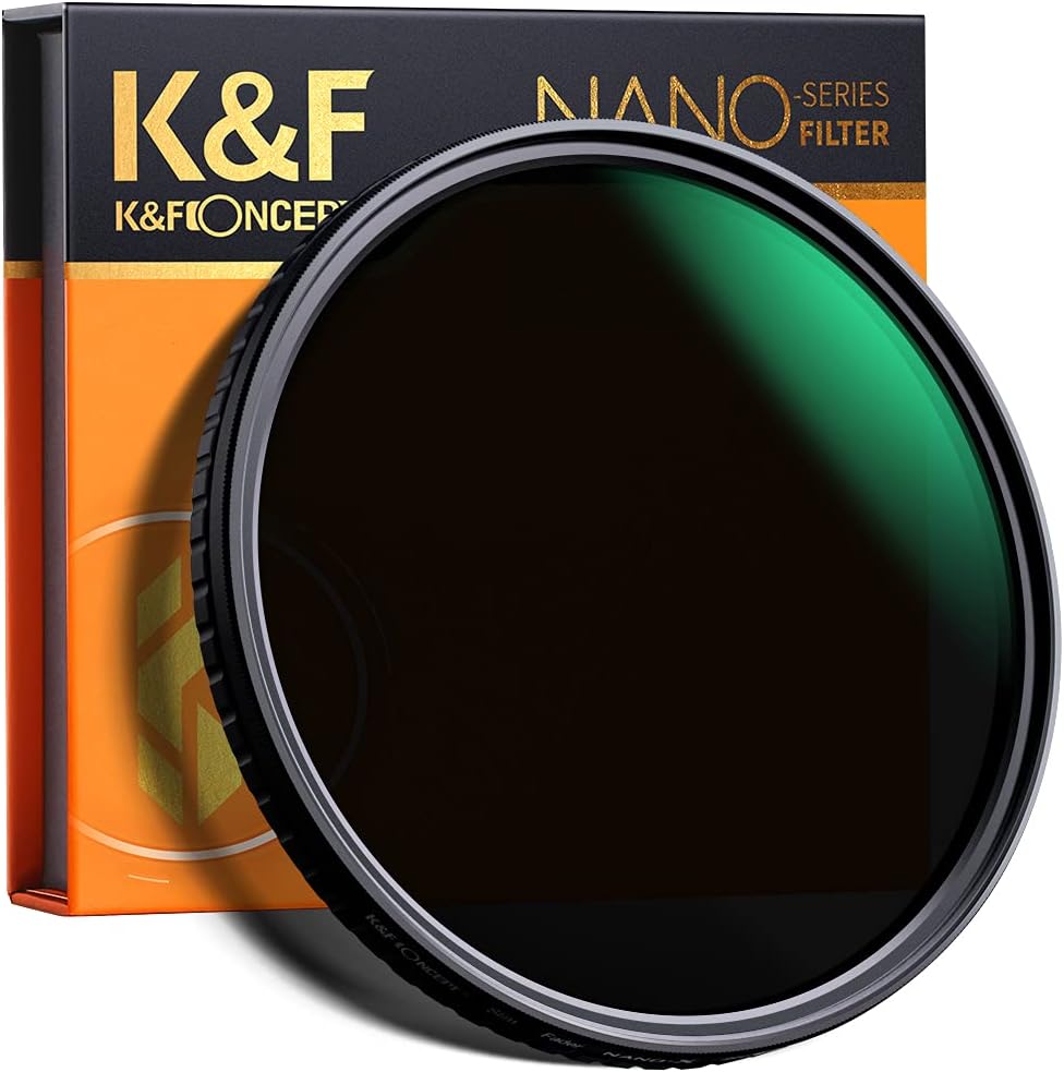 62mm Variable ND Filter ND2-ND32 with Multi-Layer Coatings Pack of 2 L62733